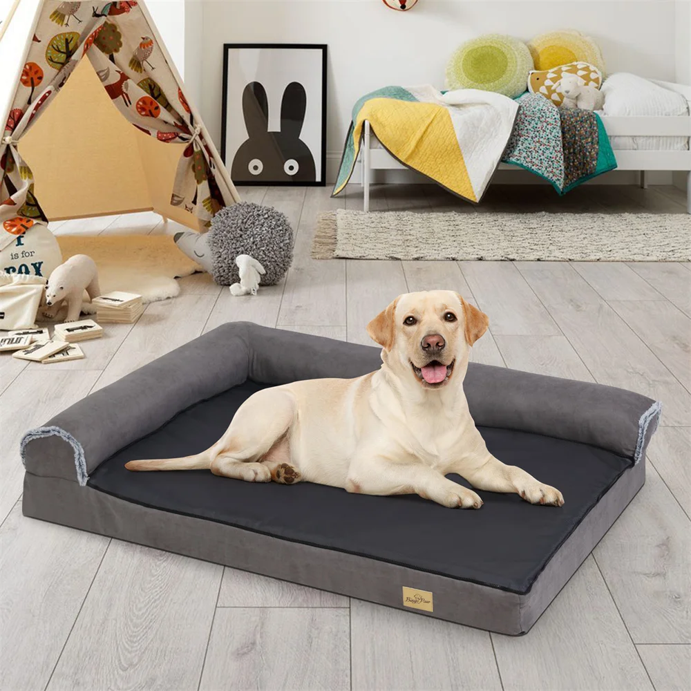 Cama ortopédica para perros XXL y XL, sofá con funda lavable - imagen 2