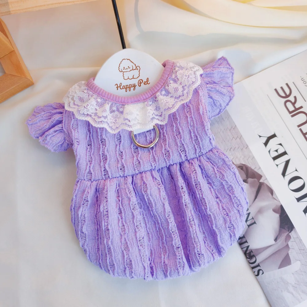 Top tirantes para mascotas estilo princesa