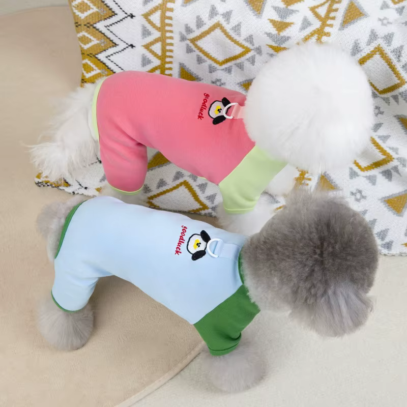 Mono pijama 4 patas estampado para perros y gatos – Cálido - imagen 5
