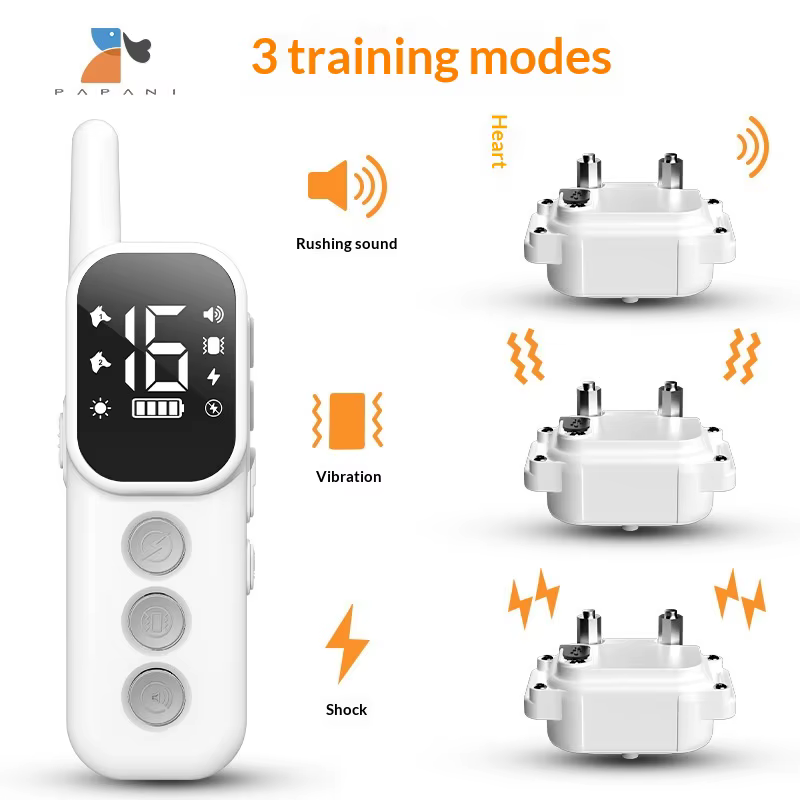 Collar antiladridos con mando a distancia y vibración para perros - imagen 4