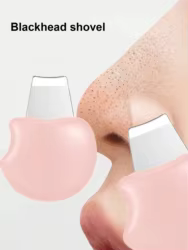 Espátula limpiadora facial profunda de puntos negros y poros – rosa