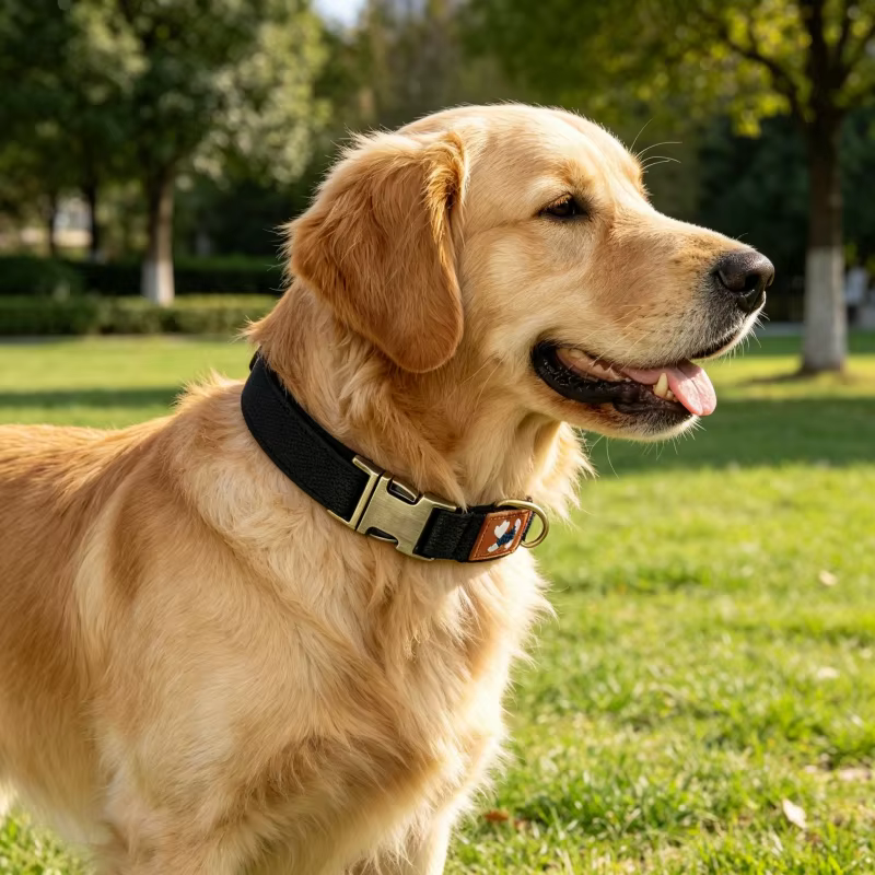 Collar personalizado con correa ajustable para perro, cachorro y gato - imagen 4