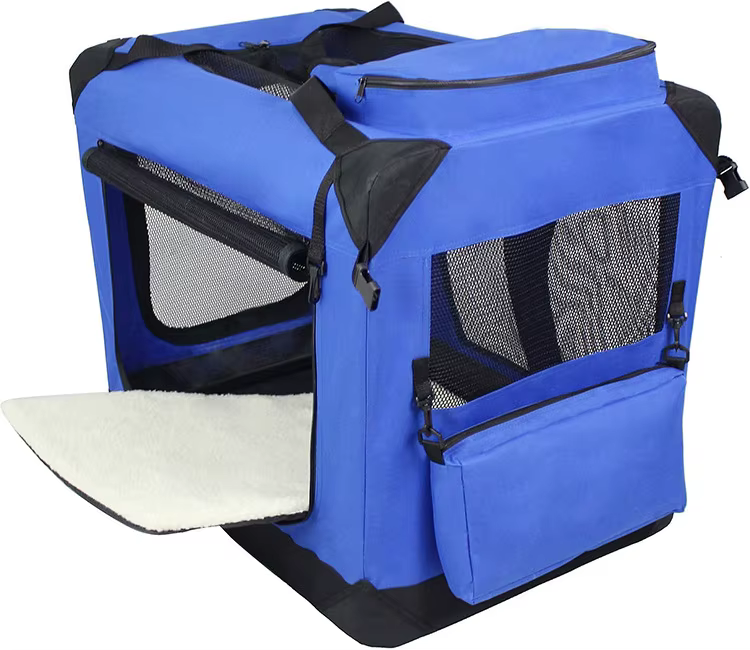 Transportín plegado y compacto