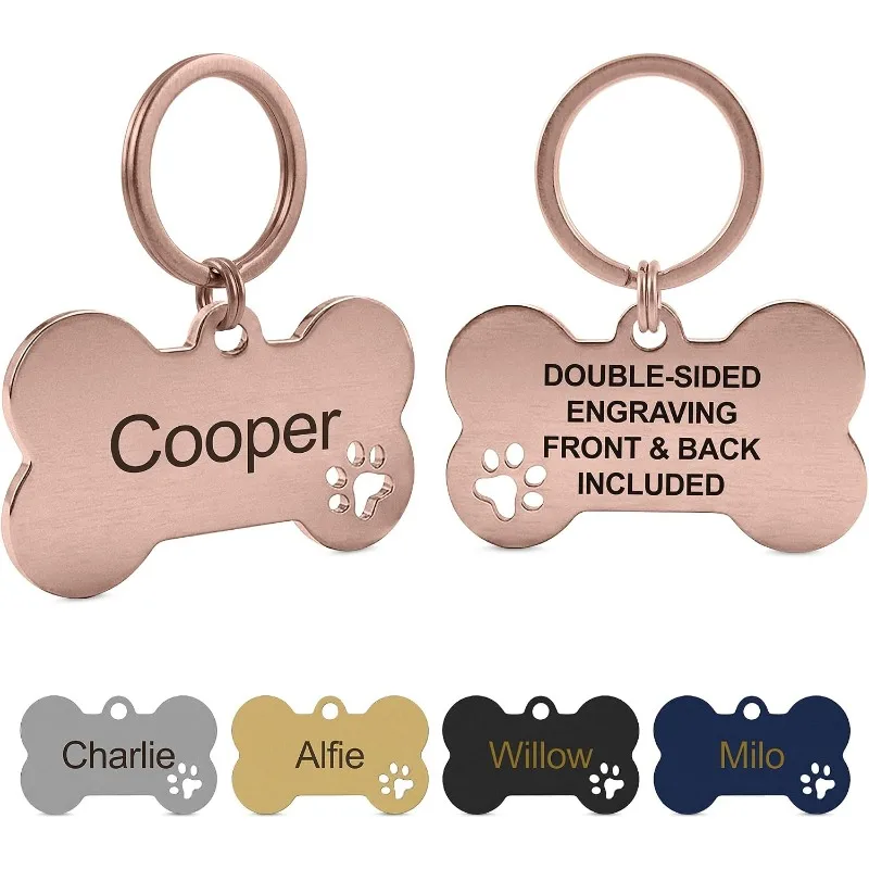 Placa identificación personalizada para perros y gatos – Grabado gratis - imagen 3