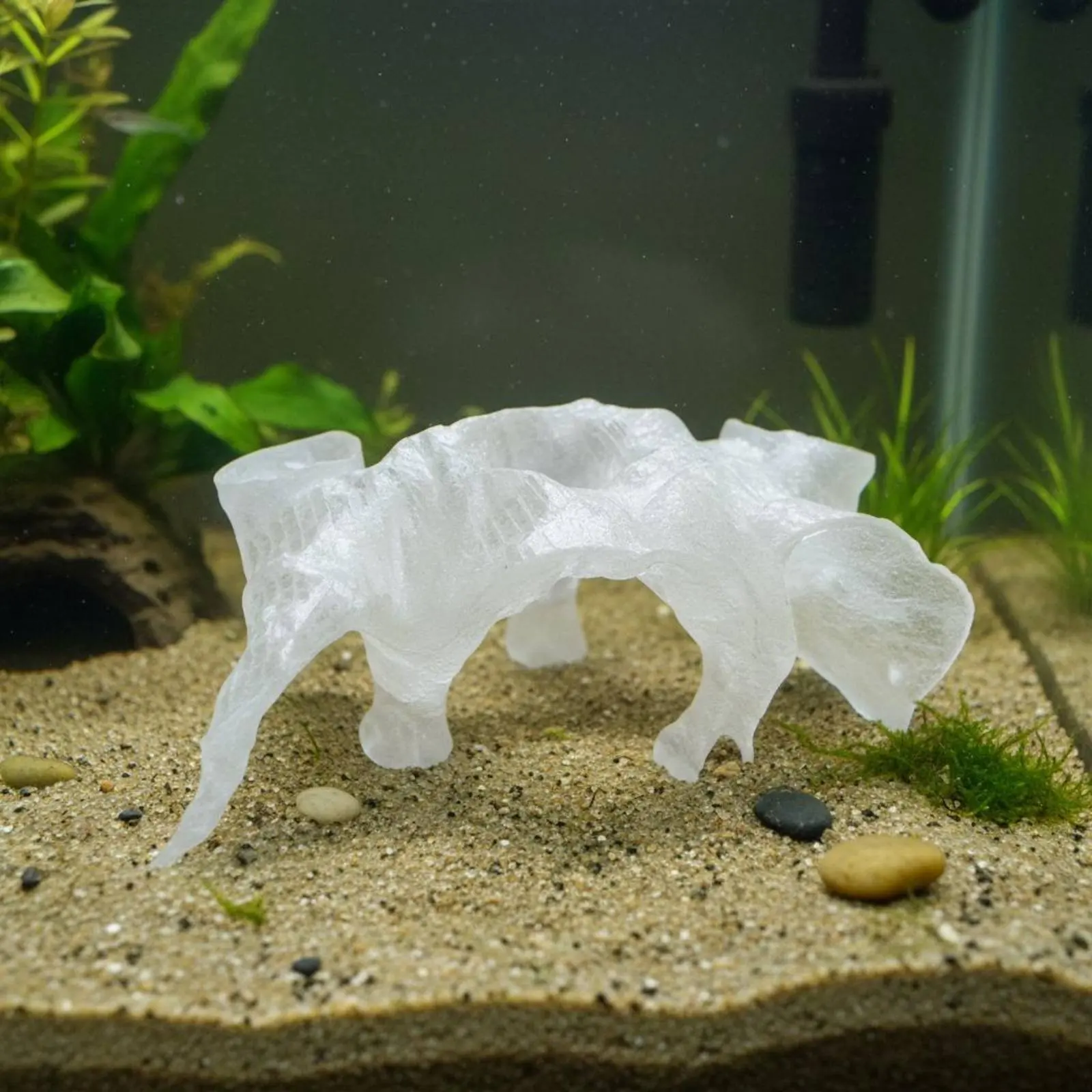 Cueva de acuario para camarones con aspecto natural, resistente - imagen 4