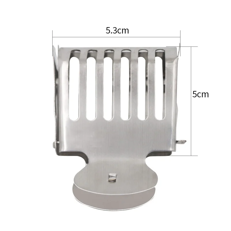 Clip receptor de acero inoxidable para abeja reina
