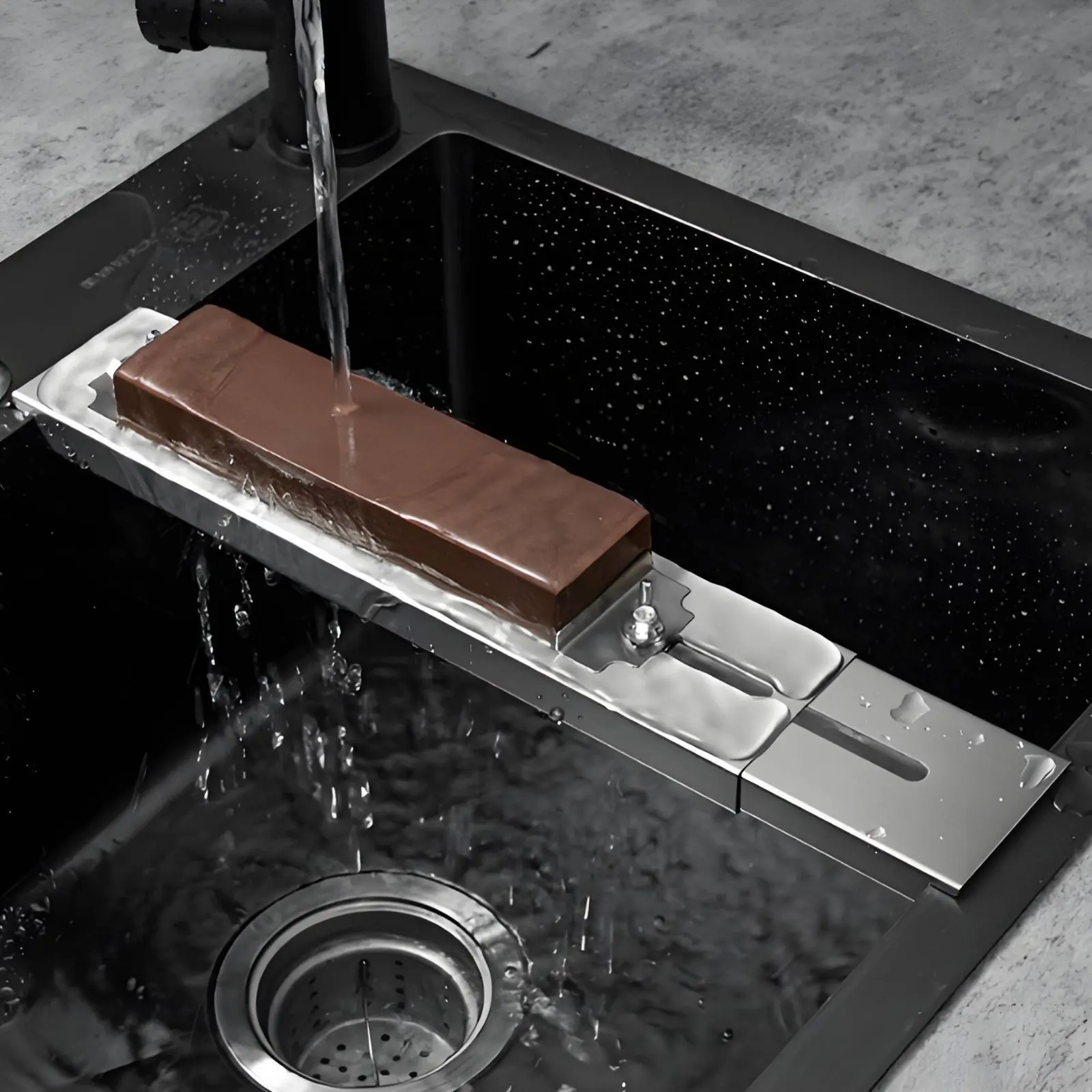 Soporte ajustable piedra de afilar, puente resistente para tijeras - imagen 2