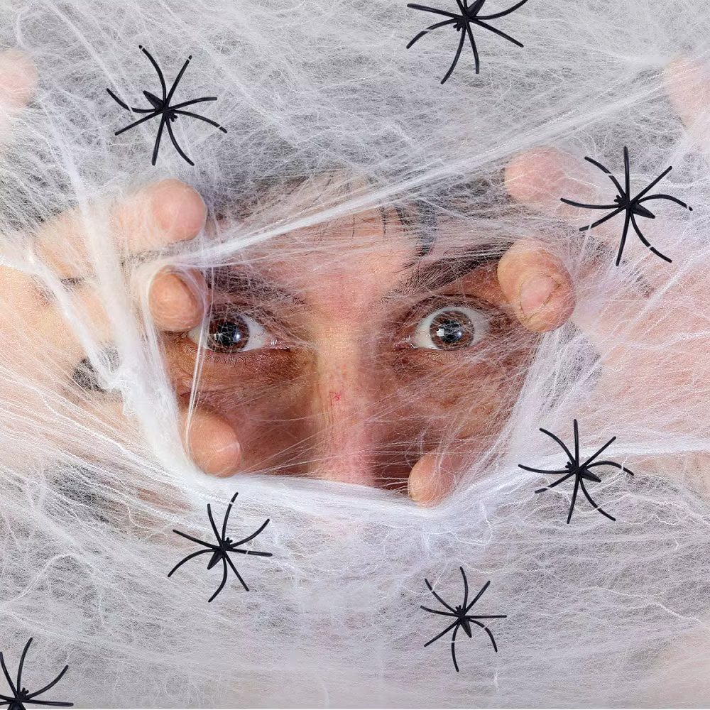 Telarañas Elásticas para Halloween – Decoración con Arañas - imagen 5