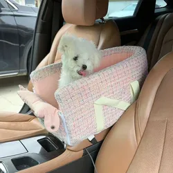 Asiento Coche Perros Pequeños, Mochila Viaje Portátil