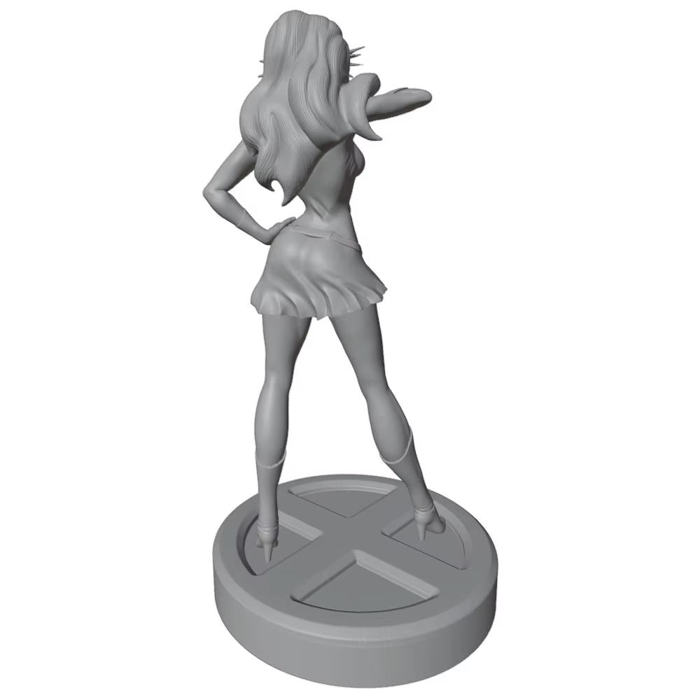 Kit DIY de mini figura gris para decoración de gatos y perros - imagen 2