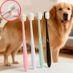 Cepillo de dientes de pelo suave para perros y gatos grandes – Limpieza dental