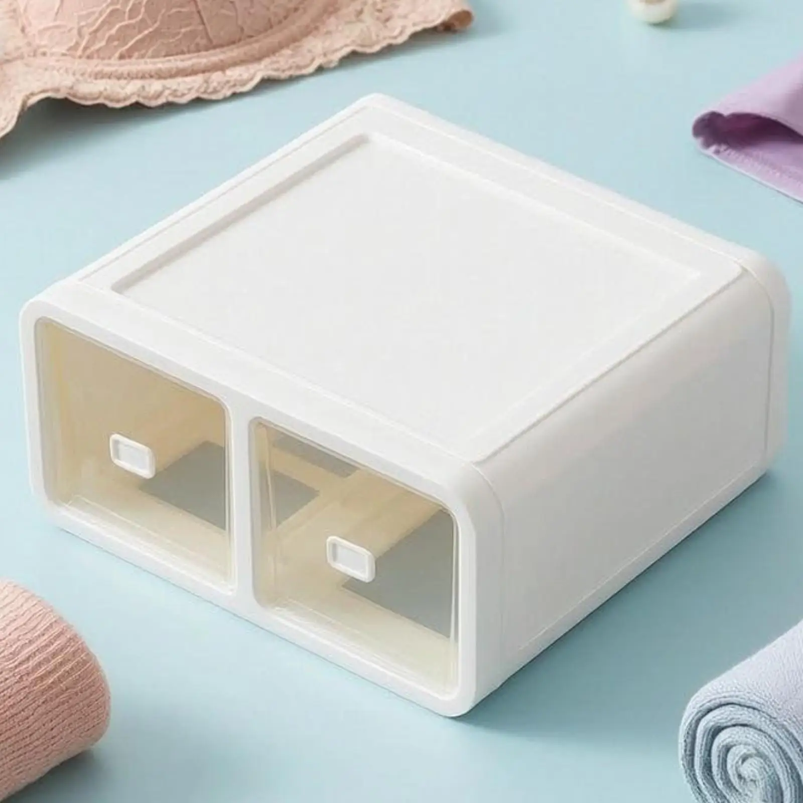 Organizador de cajones para ropa interior – Caja almacenamiento suave - imagen 4