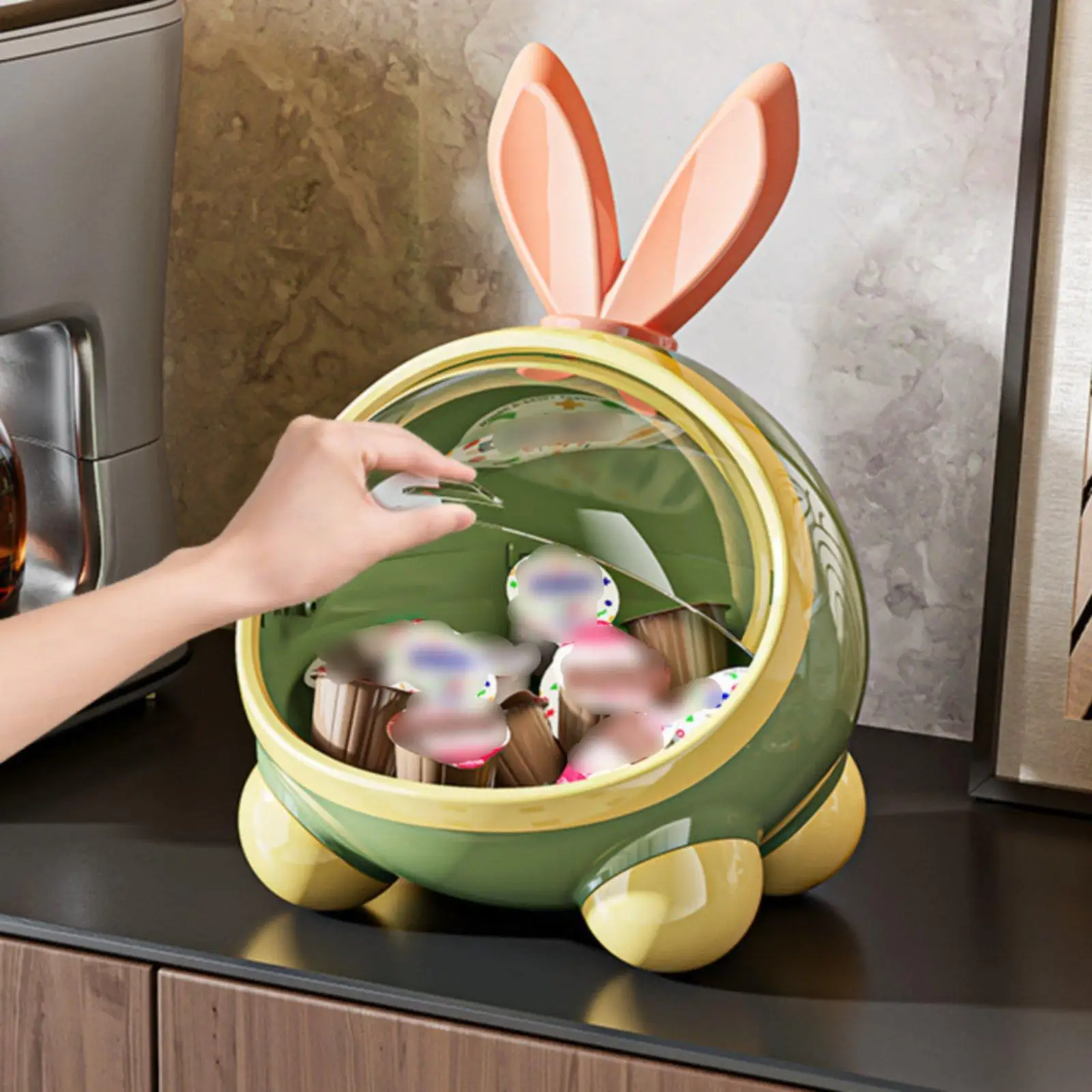 Organizador con Forma de Conejo para Niñas – Cajón de Escritorio y Tocador - imagen 2