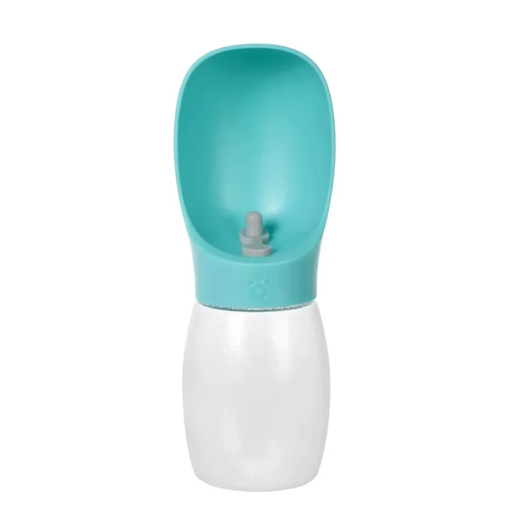Botella de 300 ml en colores (blanco/amarillo/turquesa)