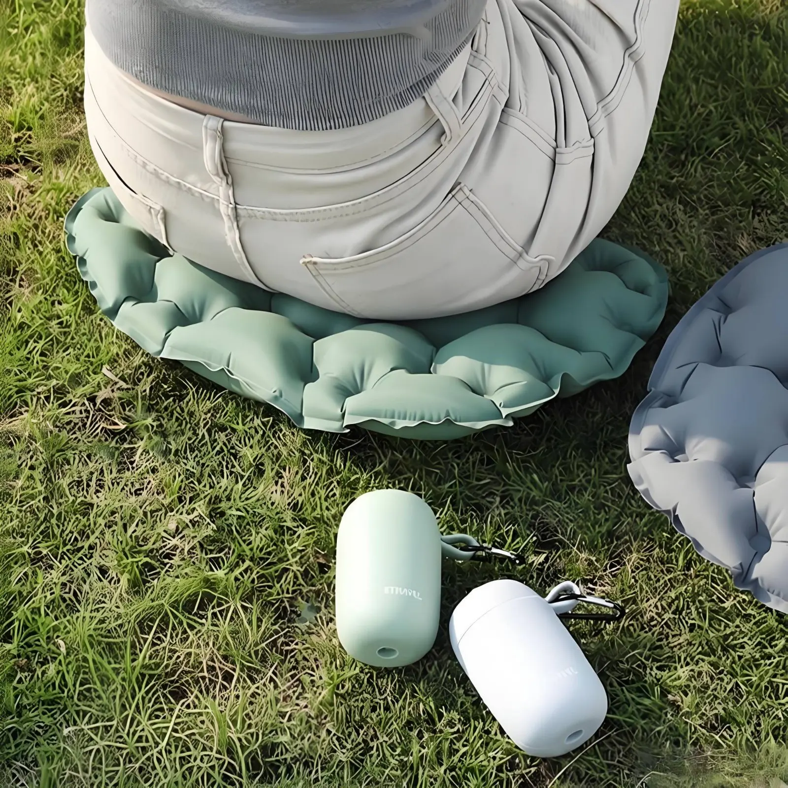 Cojín inflable para gatos y perros, asiento acolchado en huevo - imagen 2