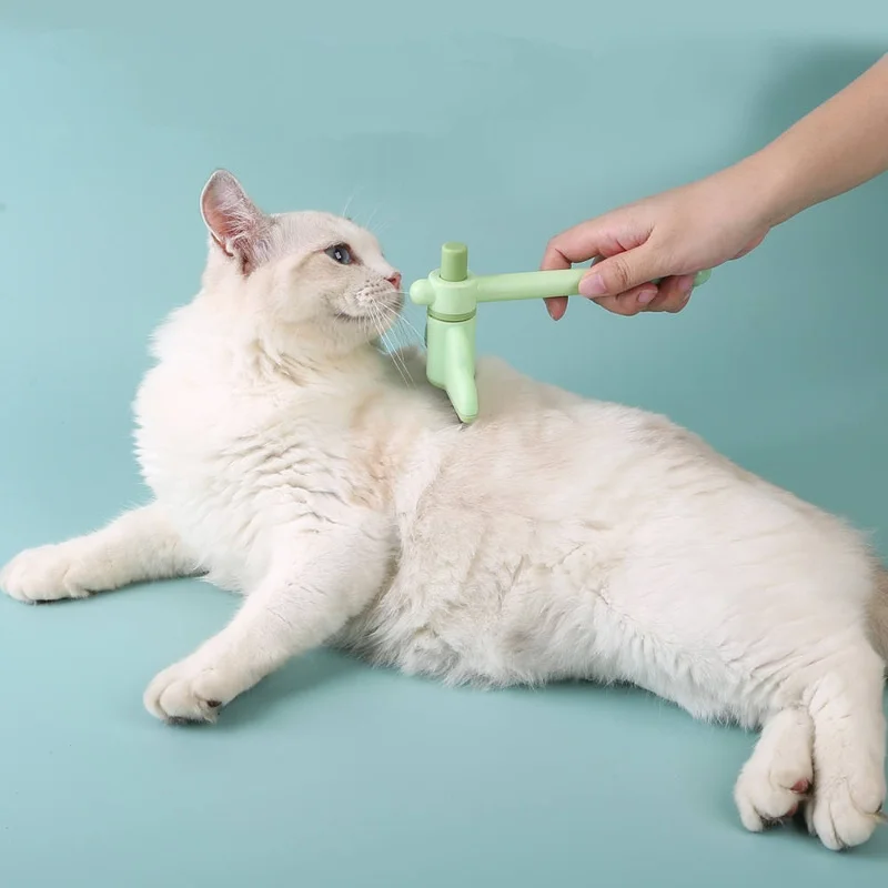 Cepillo autolimpiante quita pelo para perros y gatos – masaje - imagen 2