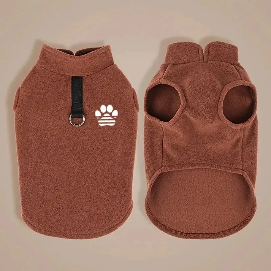 Suéter forro polar para perros y gatos: cálido pullover de invierno - imagen 4