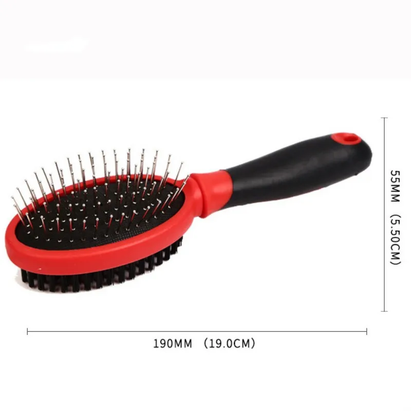 Cepillo de masaje en uso