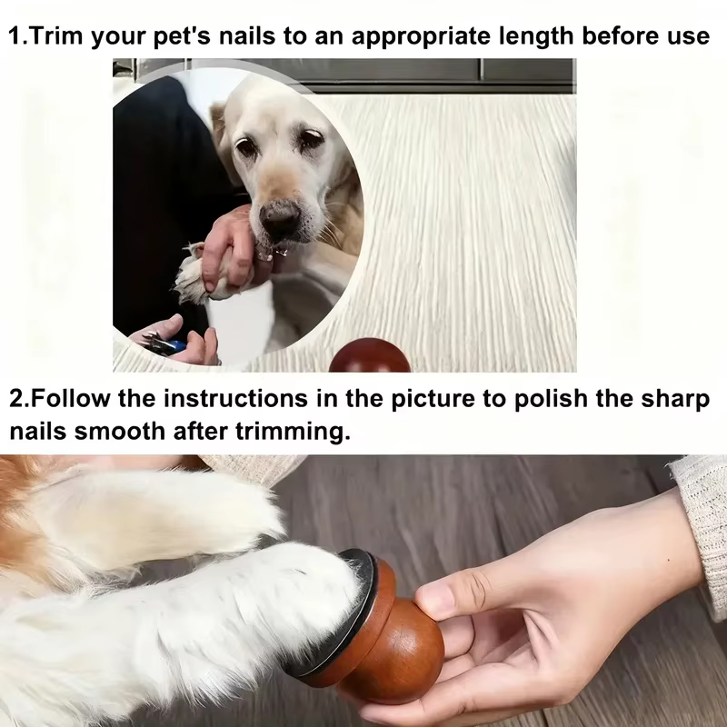 Amoladora eléctrica de uñas para perros y gatos con discos de lijado