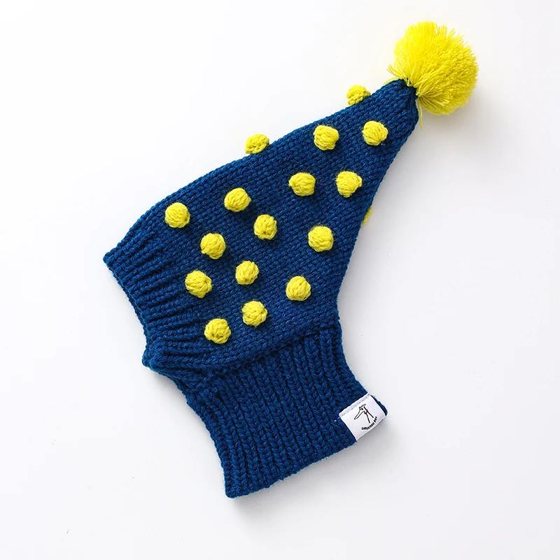 Galgo italiano con el gorro puesto