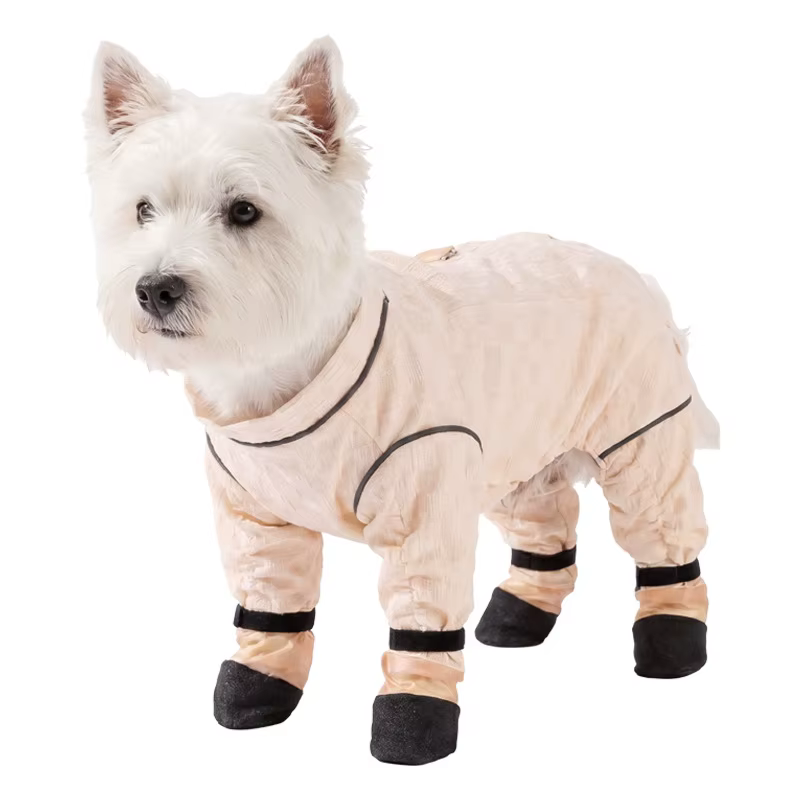 Pantalones antipolvo para perros pequeños con chaleco anti-suciedad - imagen 3