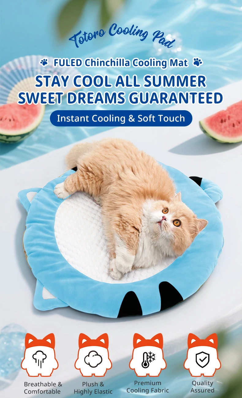 Colchoneta para mascotas con núcleo de fibra suave