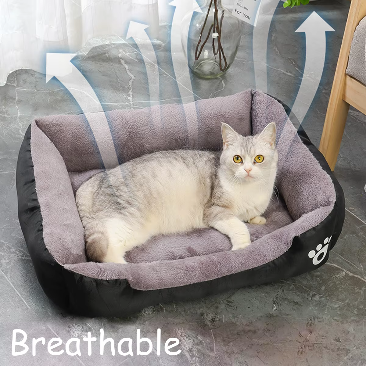 Cama impermeable de invierno suave y cálida para perros - imagen 5