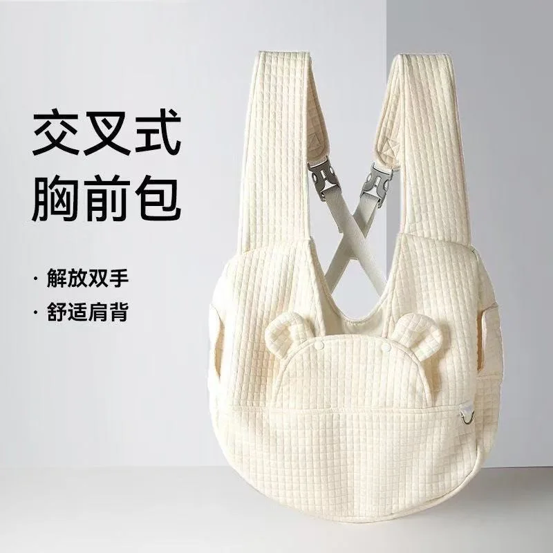 Bolsa de transporte suave y transpirable para perros y gatos