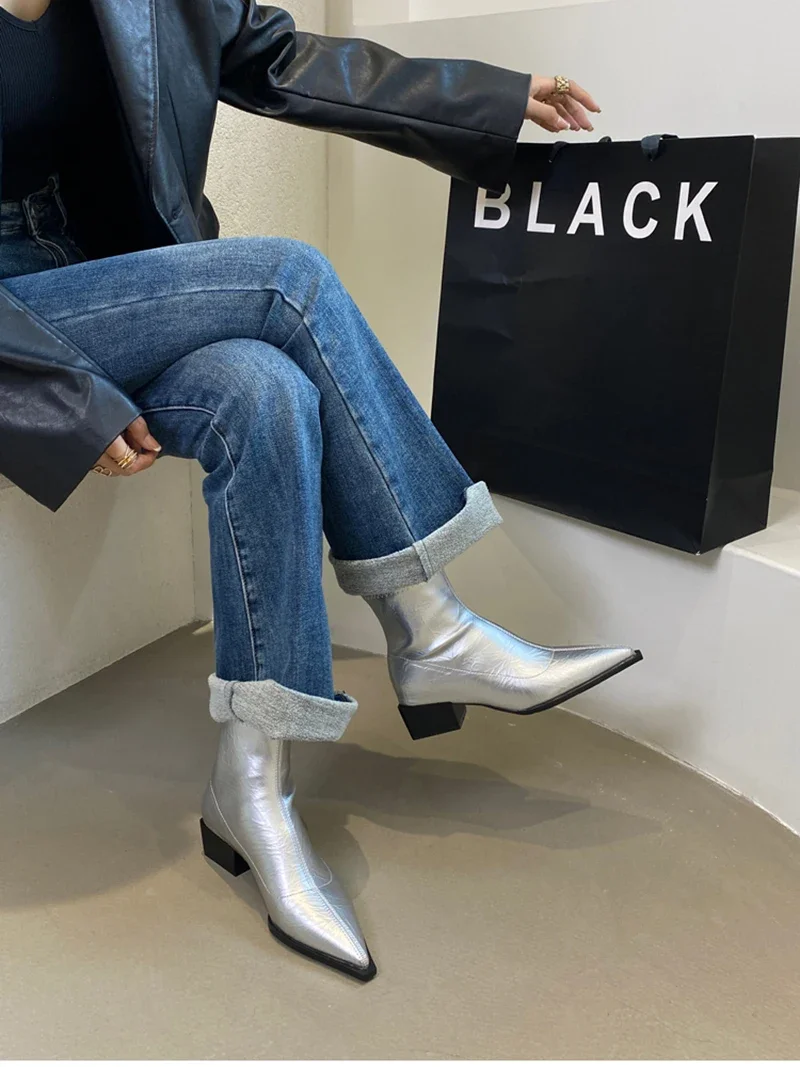 Botines combinados con diferentes outfits
