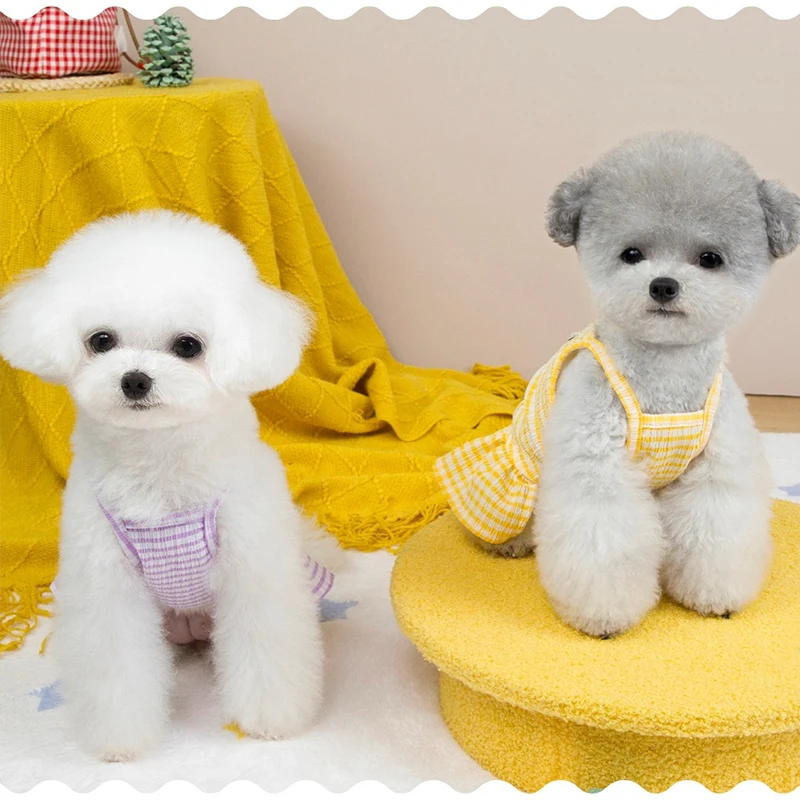 Chaleco verano transpirable rayas multicolor para gatos y perros - imagen 5