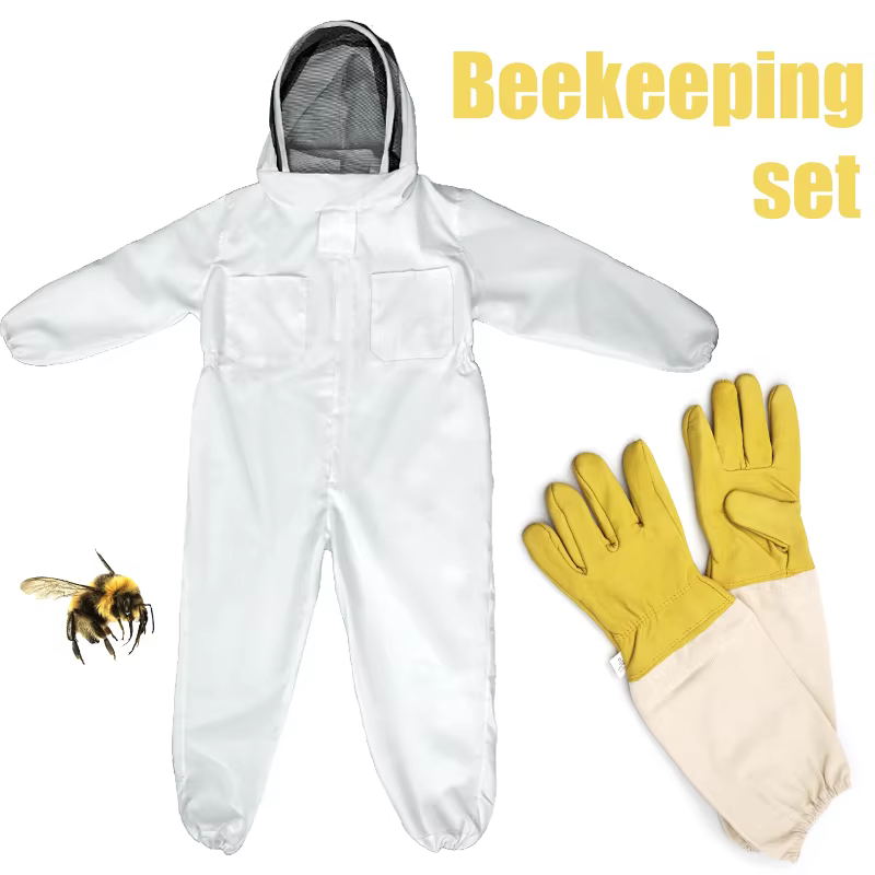 Traje apicultor profesional con guantes transpirable tallas L-XXL - imagen 4