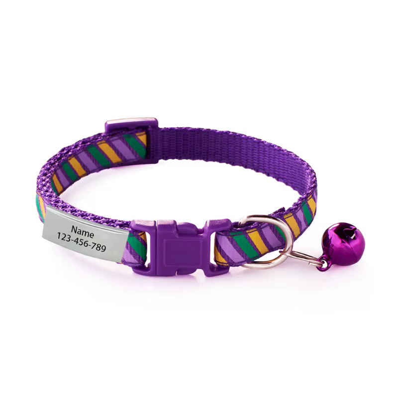 Collar personalizado con placa grabada gratis para gatos y perros - imagen 2