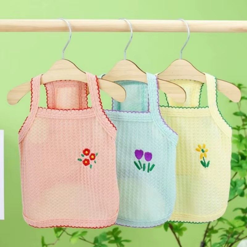 Camiseta estampada de verano para perros pequeños, Yorkie y gatos - imagen 4