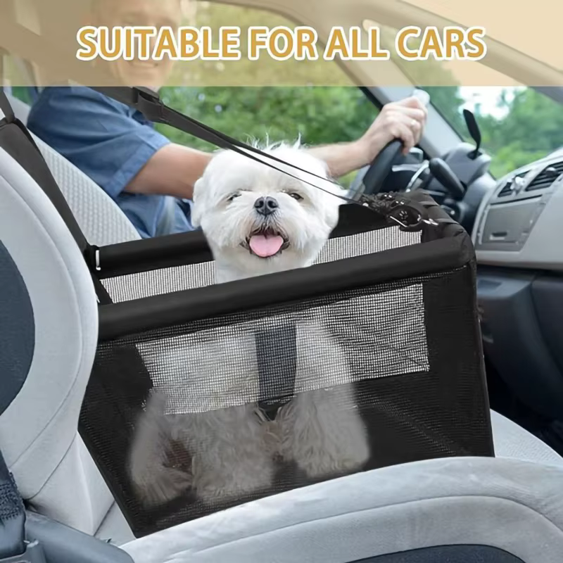 Funda hamaca protectora plegable para coche para perros y gatos - imagen 3