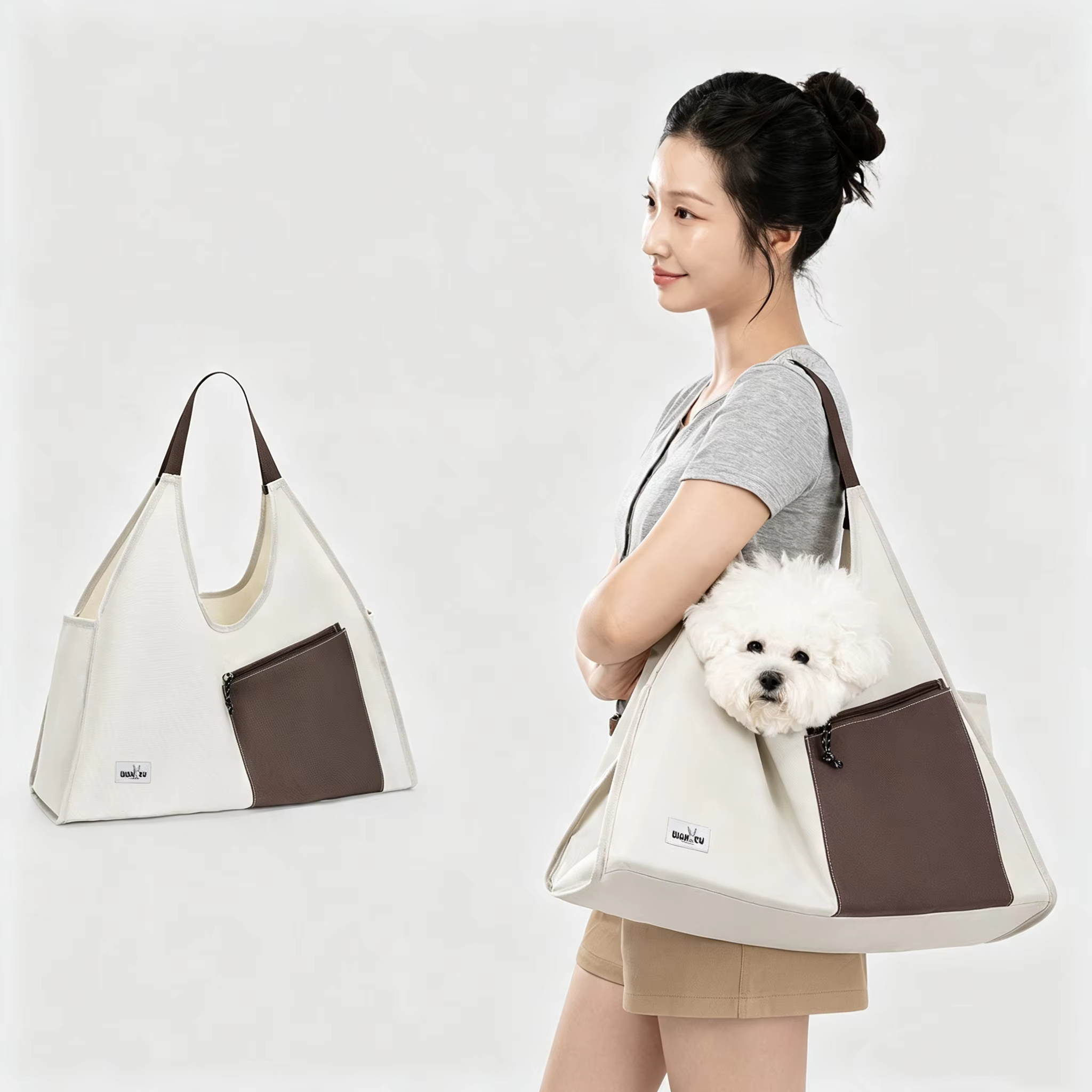 Bolsa de transporte plegable para gatos y perros pequeños - imagen 5