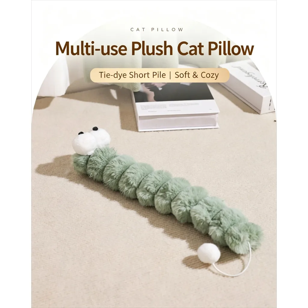 Almohada de peluche con hierba gatera para gatitos - imagen 2