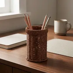 Organizador tejido de cubiertos para la mesa y la cocina