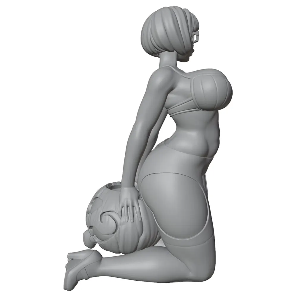 Detalle de las piezas del modelo de figura de juguete