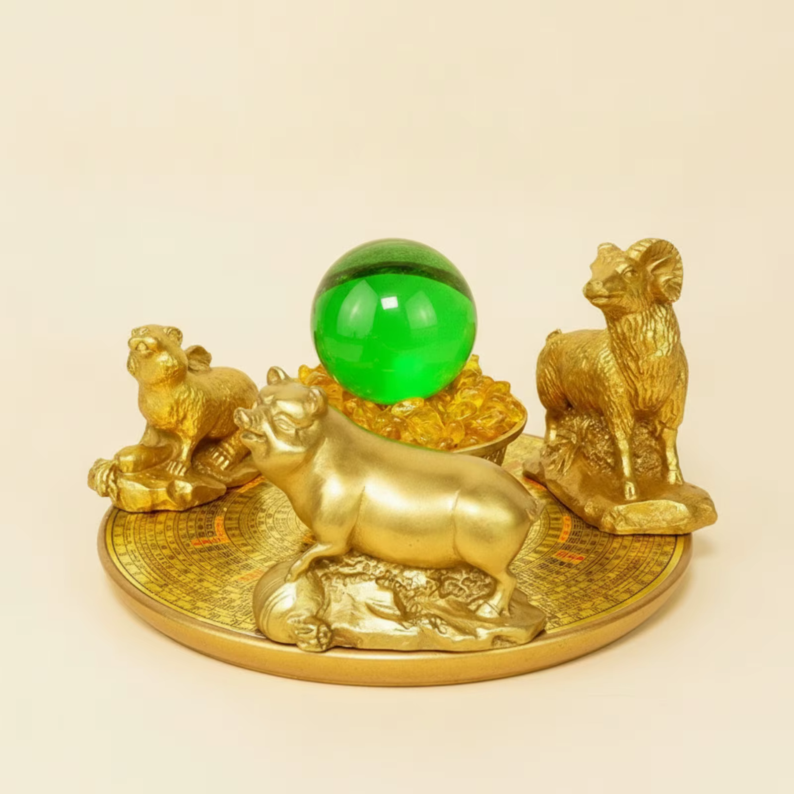 Figura decorativa de mesa pulida para gatos y perros, caprichosa - imagen 3
