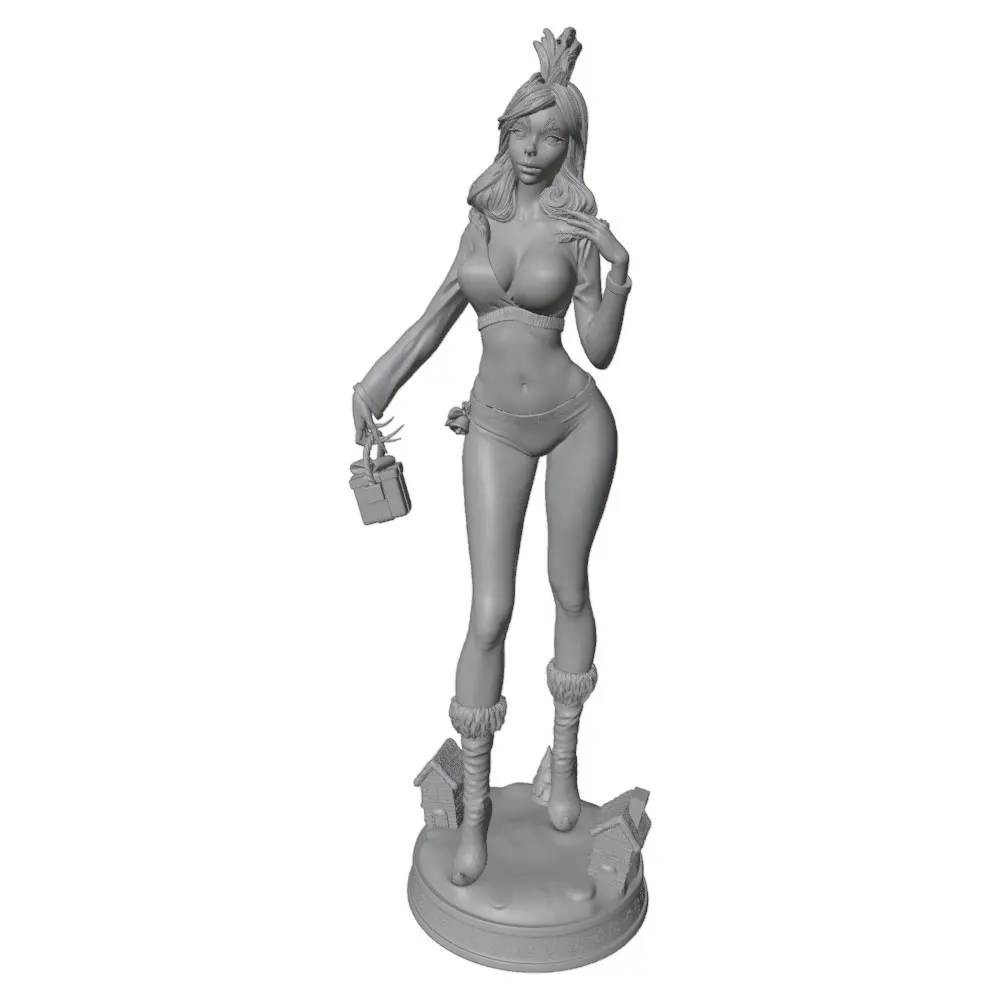 Miniatura de resina 1/24 para regalo Navidad