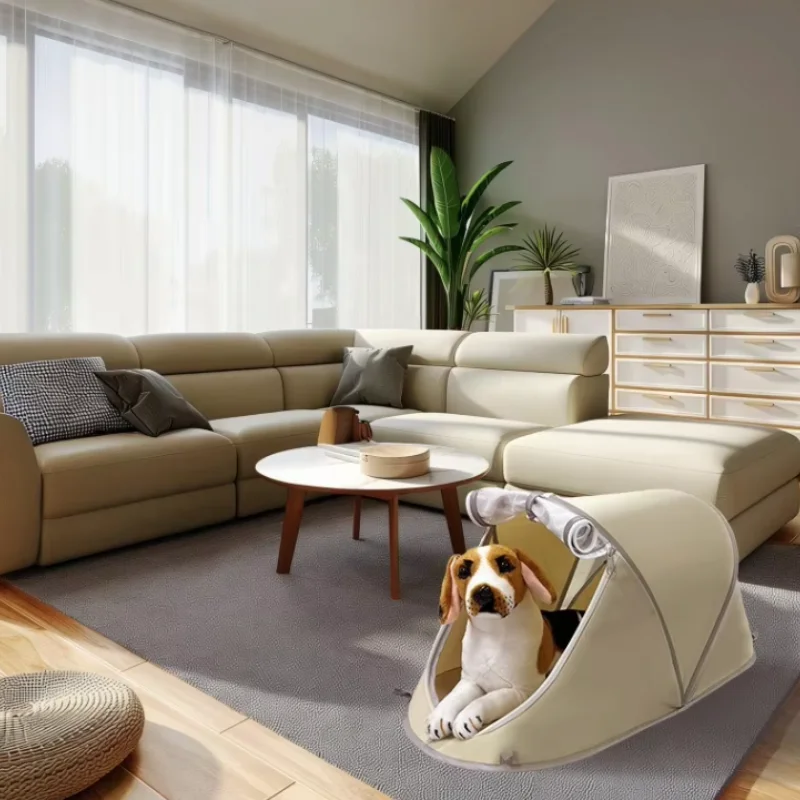 Caseta plegable impermeable para perros pequeños y medianos - imagen 3