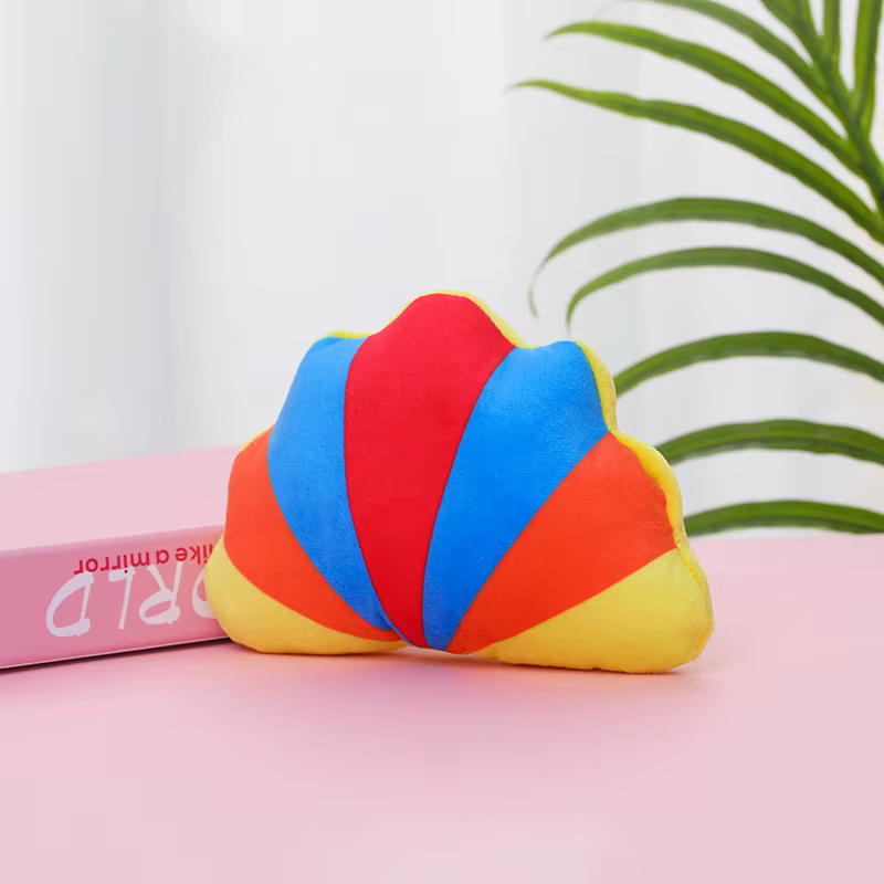 Juguete masticable para perro de peluche con sonido, concha - imagen 2