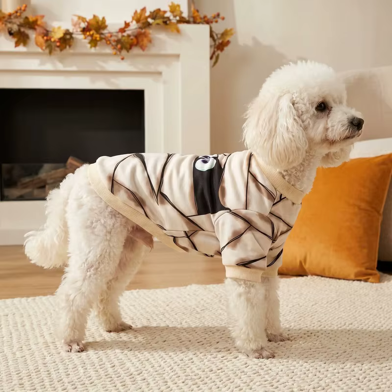 Sudadera Halloween momia para perros y gatos – Disfraz festivo con vendaje - imagen 2