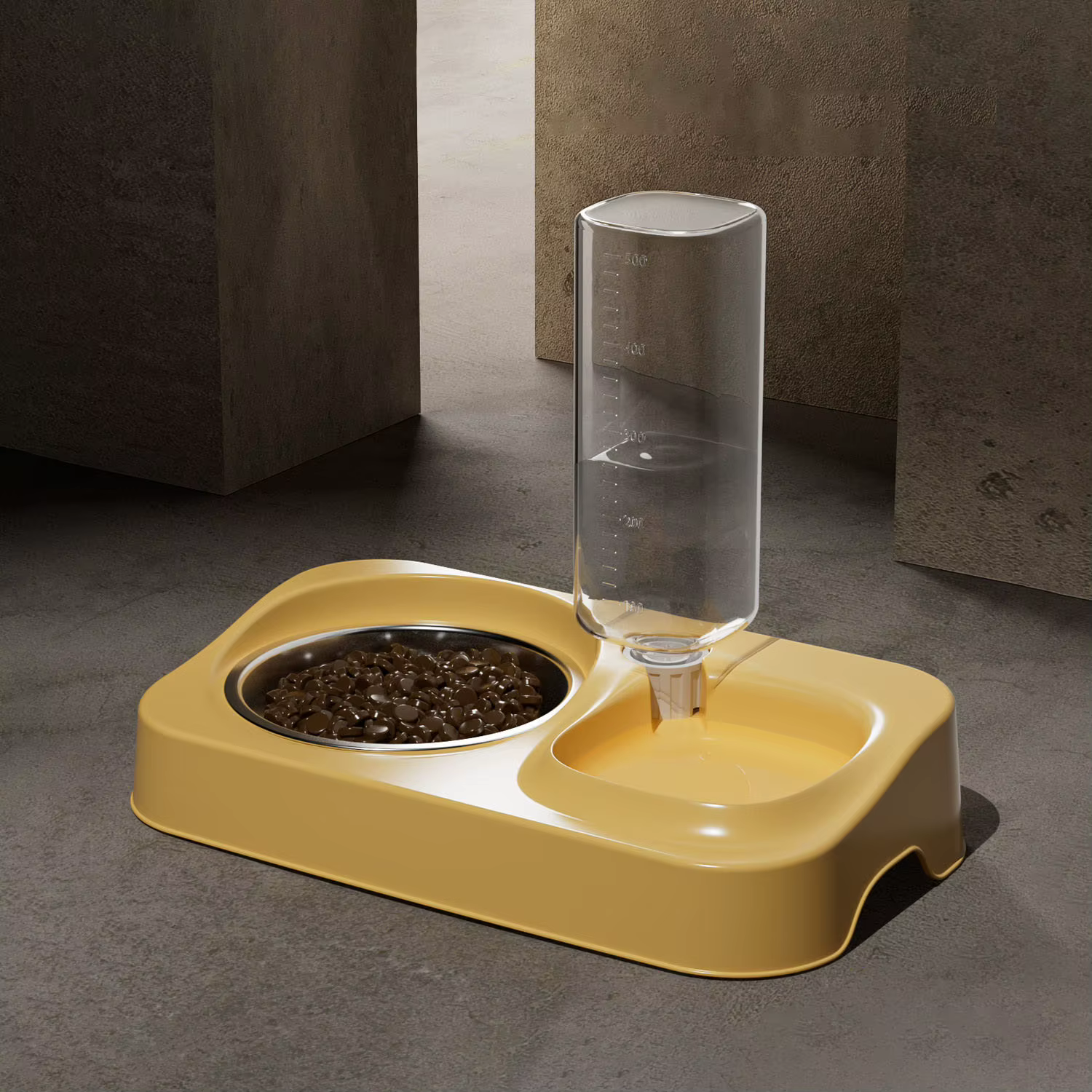 Comedero Doble con Bebedero para Gatos y Perros – Antiderrames - imagen 5