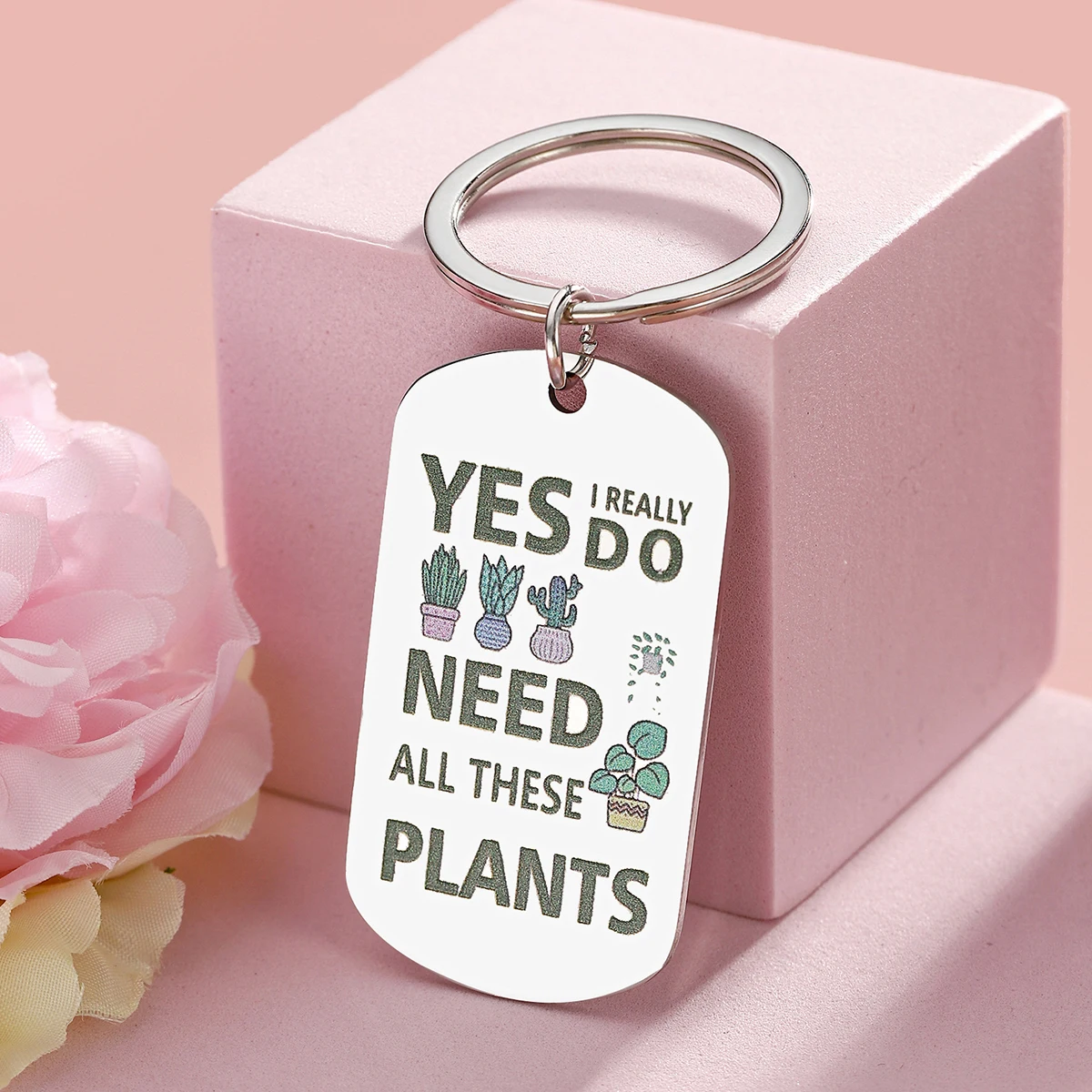 Llavero hortícola para mamá de plantas, regalo para amantes de jardinería - imagen 5