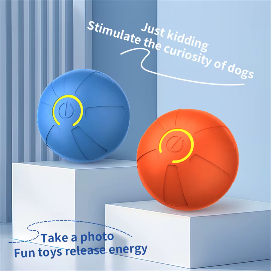 Pelota eléctrica inteligente rebotadora para perros y gatos