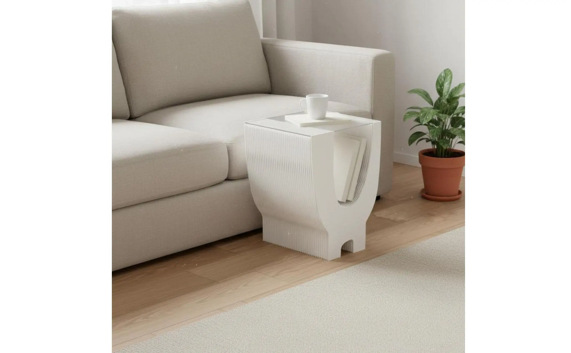 Mesa auxiliar plegable, uso diario