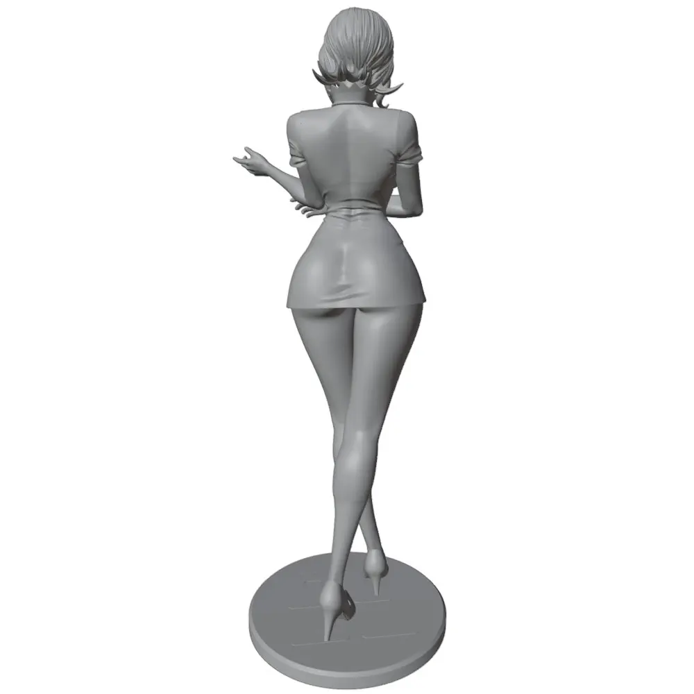 Figura Resina 1/24 Chica Sexy GK – Modelo Sin Pintar ni Ensamblar - imagen 5