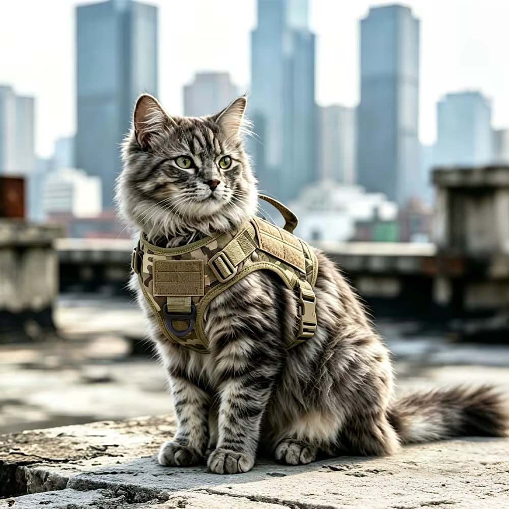 Arnés para Gato con Asa de Elevación – Ajustable y Transpirable - imagen 5