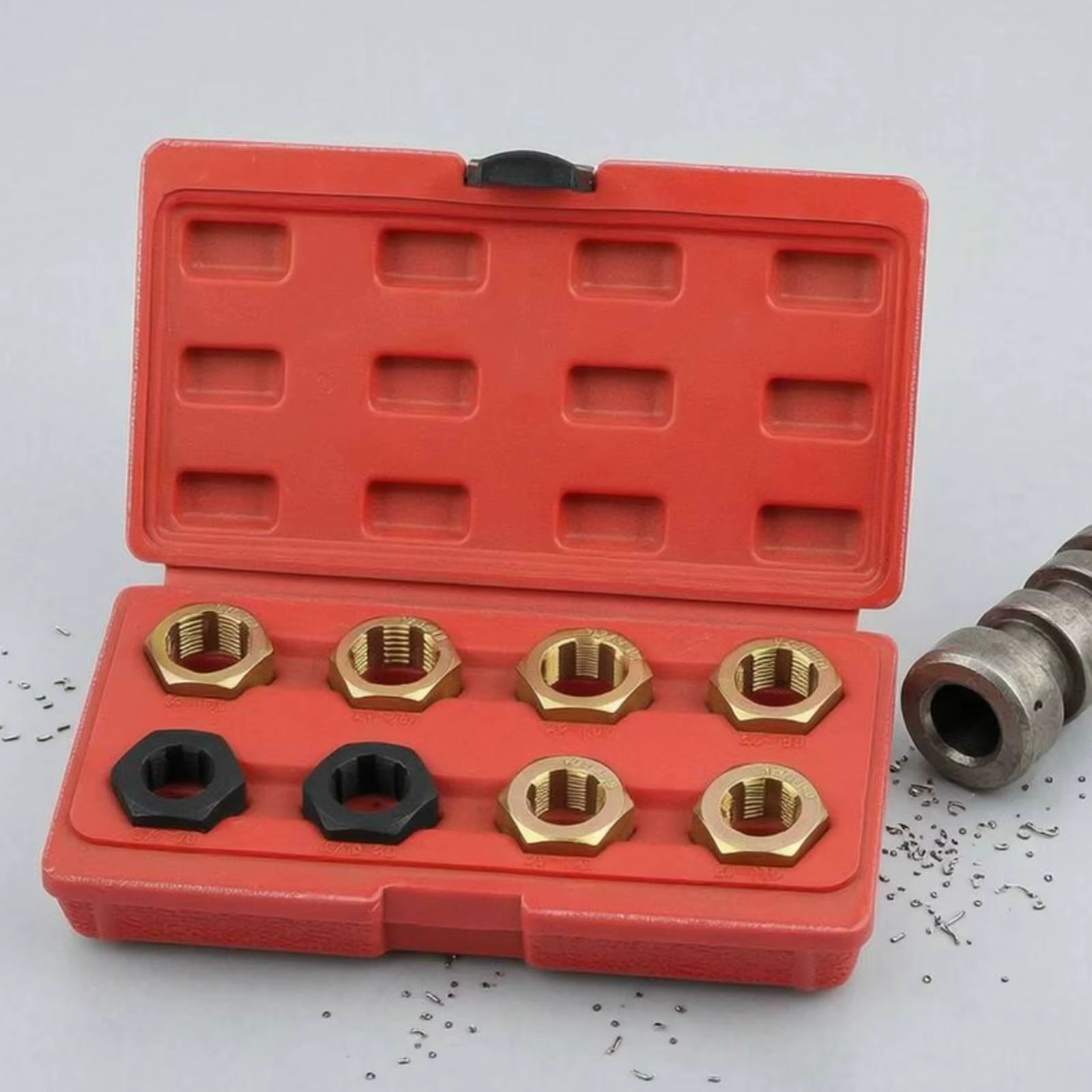 Kit Reparación Roscas con Dados Hexagonales – Herramientas Auto - imagen 5